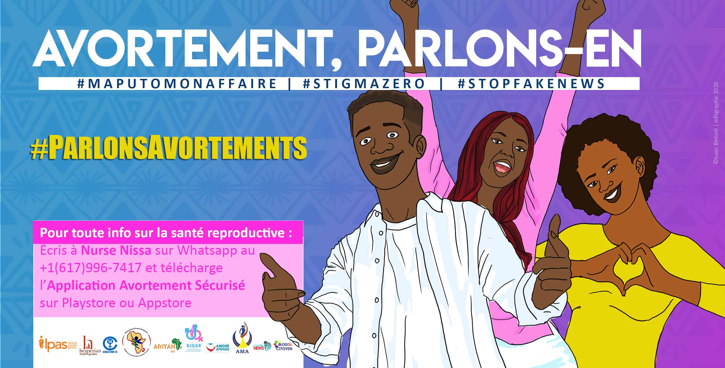 « Avortements, parlons-en », phase 2 : quand les jeunes congolais décident de briser le tabou